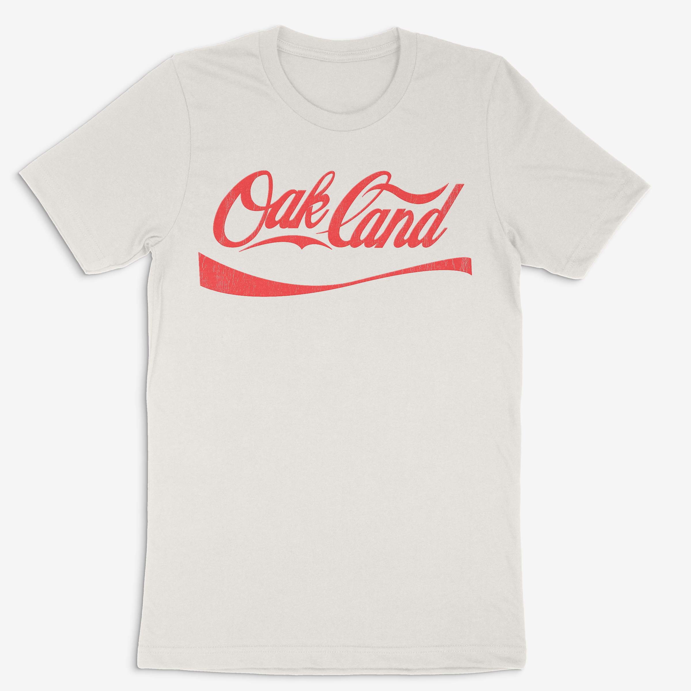 Oakland Soda. Vintage White T-Shirt
