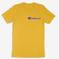 Oakland Champion. Gold T-Shirt